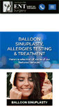 Mobile Screenshot of jacksonvilleentsurgery.com